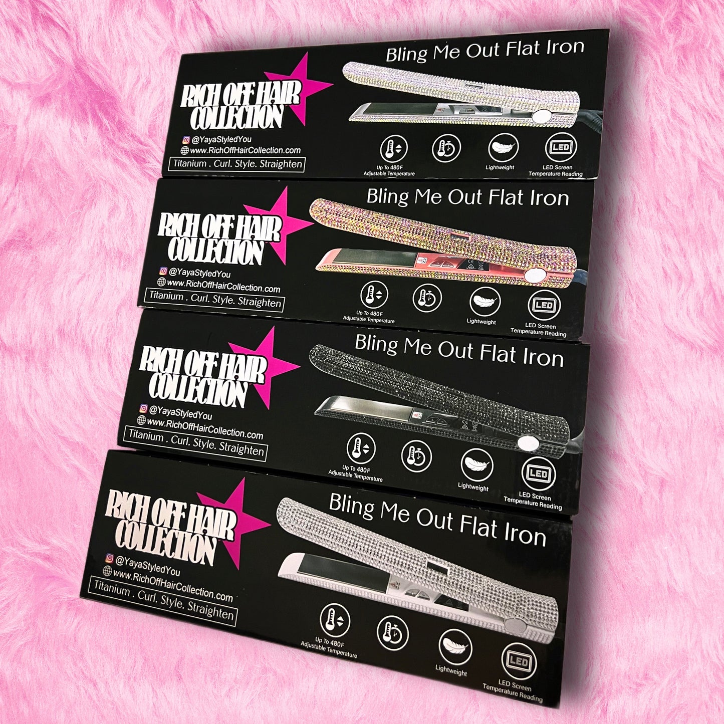 Bling Me Out Flat Iron