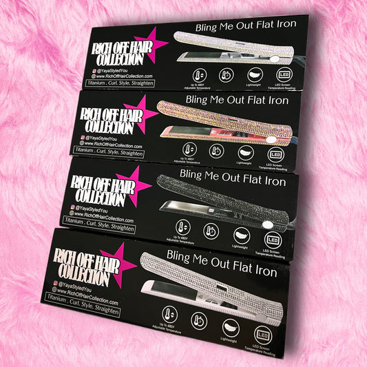 Bling Me Out Flat Iron